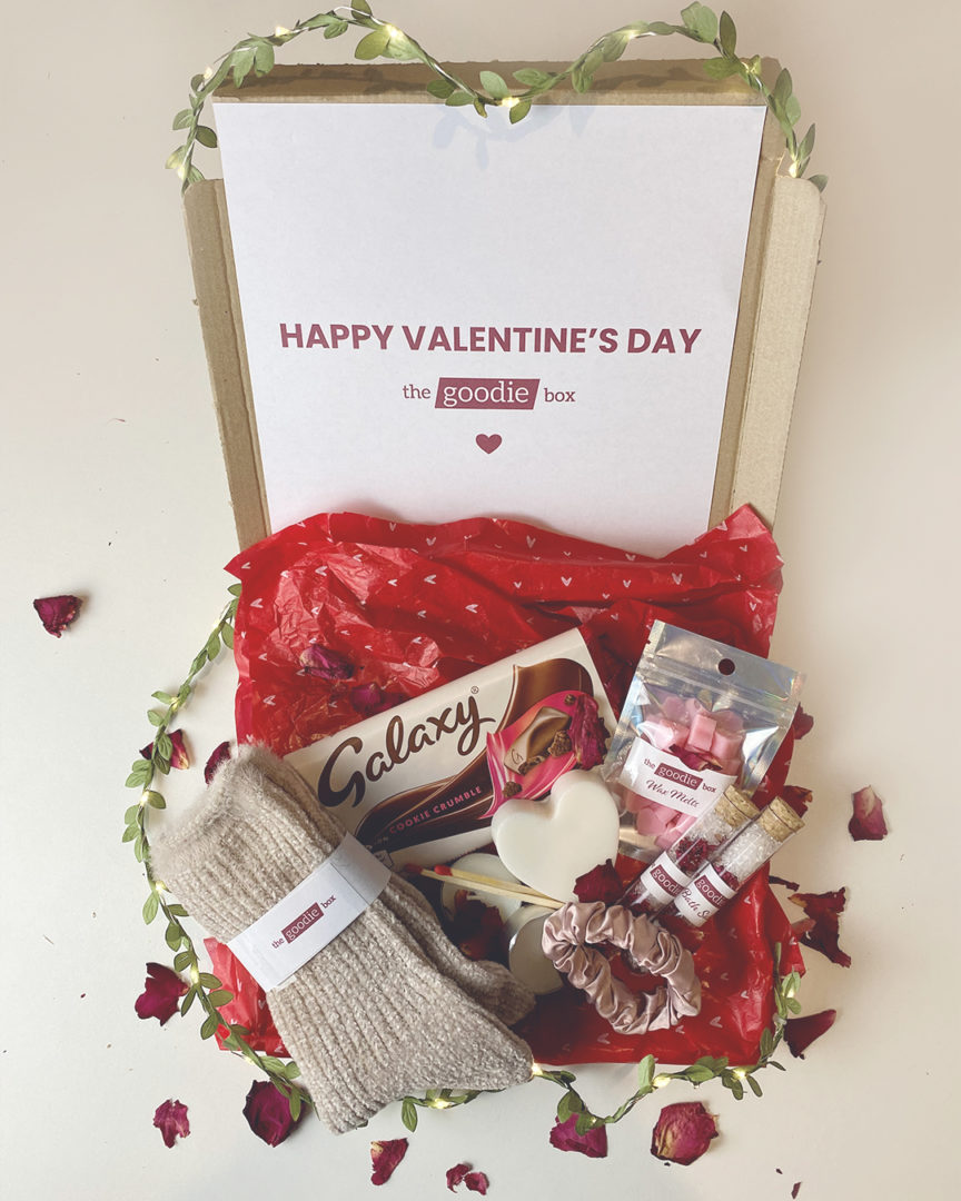 Love You Tower Valentine Day Gift Basket - Chatterbox gift baskets:locally  sourced/northwest delicious